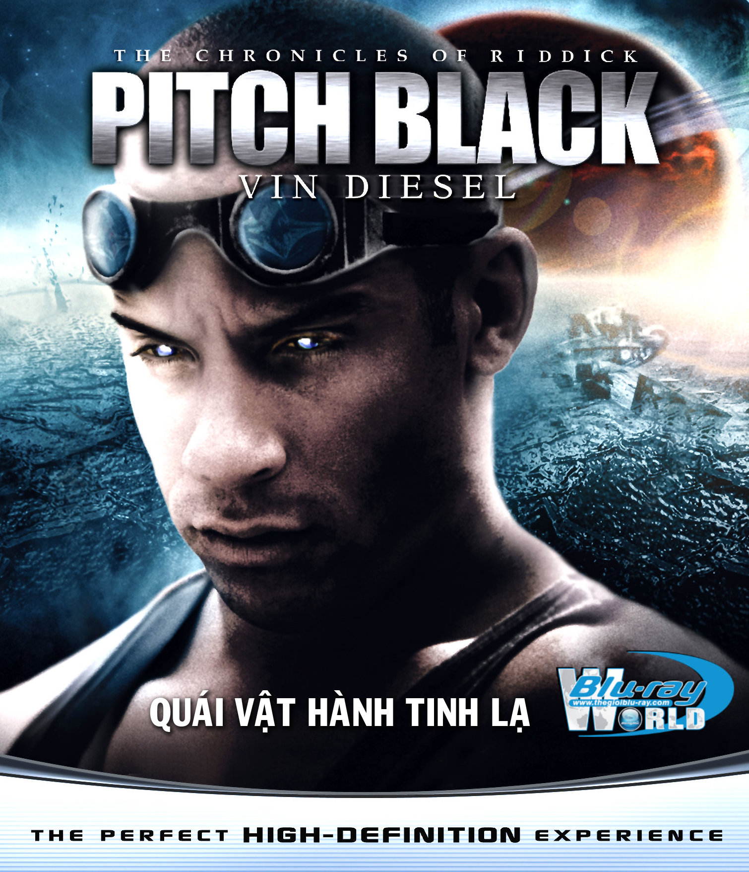 B1677.Pitch Black - QUÁI VẬT HÀNH TINH LẠ  2D 25G (DTS-HD MA 5.1)